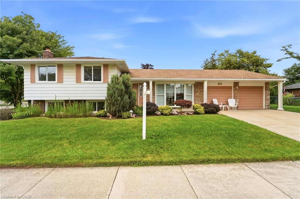 Single Family Residence sold at 491 Shannon Crescent, Burlington, ON, L7L 2R6 - Longmoor - MLS: 40857957