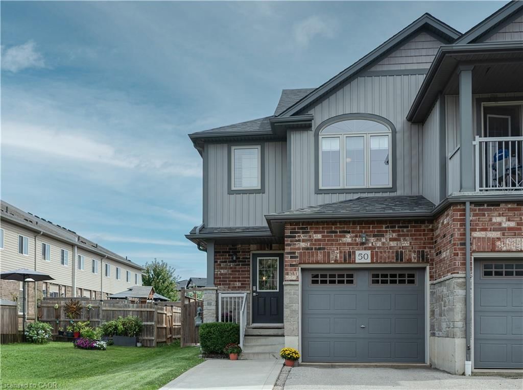 Row/Townhouse sold at 50 Machado Street, Kitchener, ON, N2R 1V8 - Huron Park - MLS: 40858536