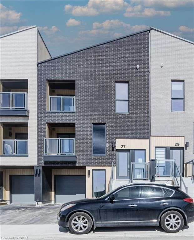 Row/Townhouse for sale at 27 Urbane Boulevard, Kitchener, ON, N2E 0H8 - Trussler - MLS: 40859274