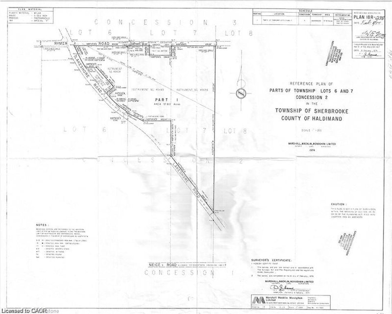 PART LOTS 6-7 Concession 2 Rd