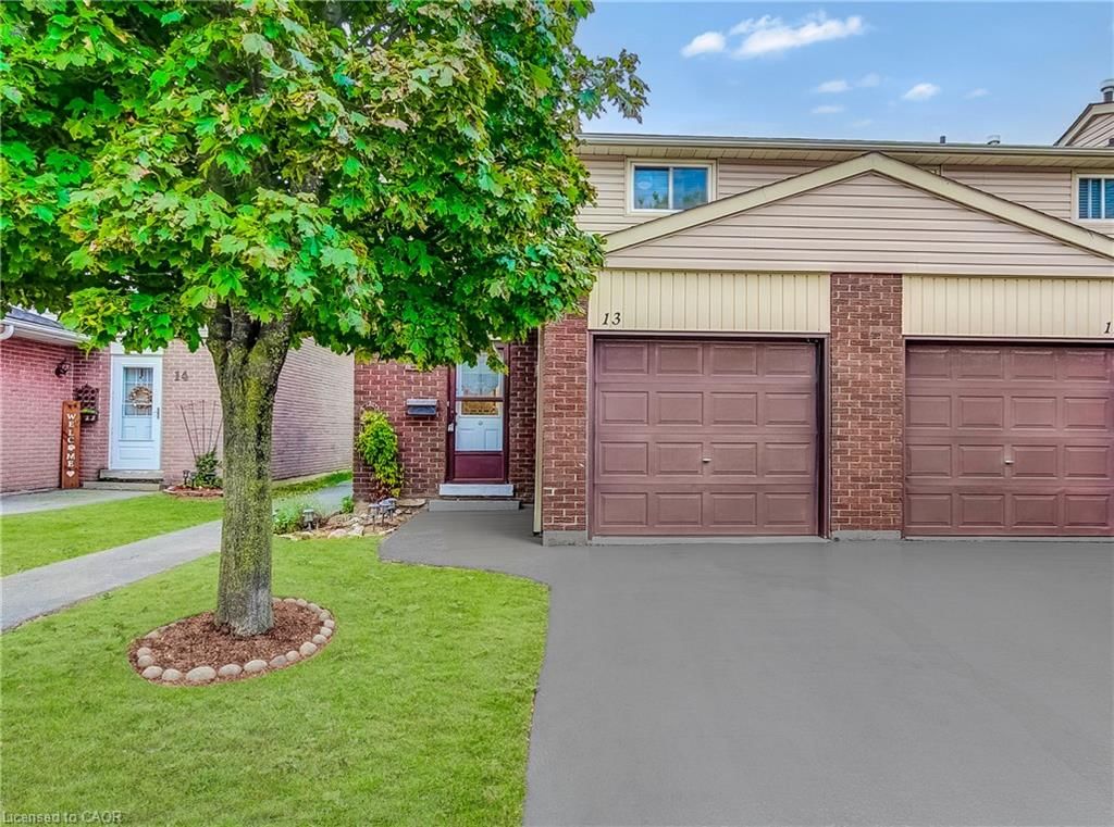 Row/Townhouse for sale at 13-1350 Limeridge Road, Hamilton, ON, L8W 1L6 - Trenholme - MLS: 40860063