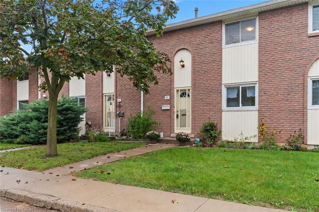 Row/Townhouse for sale at 43-151 Gateshead Crescent, Stoney Creek, ON, L8G 3W1 - Cherry Heights - MLS: 40862328