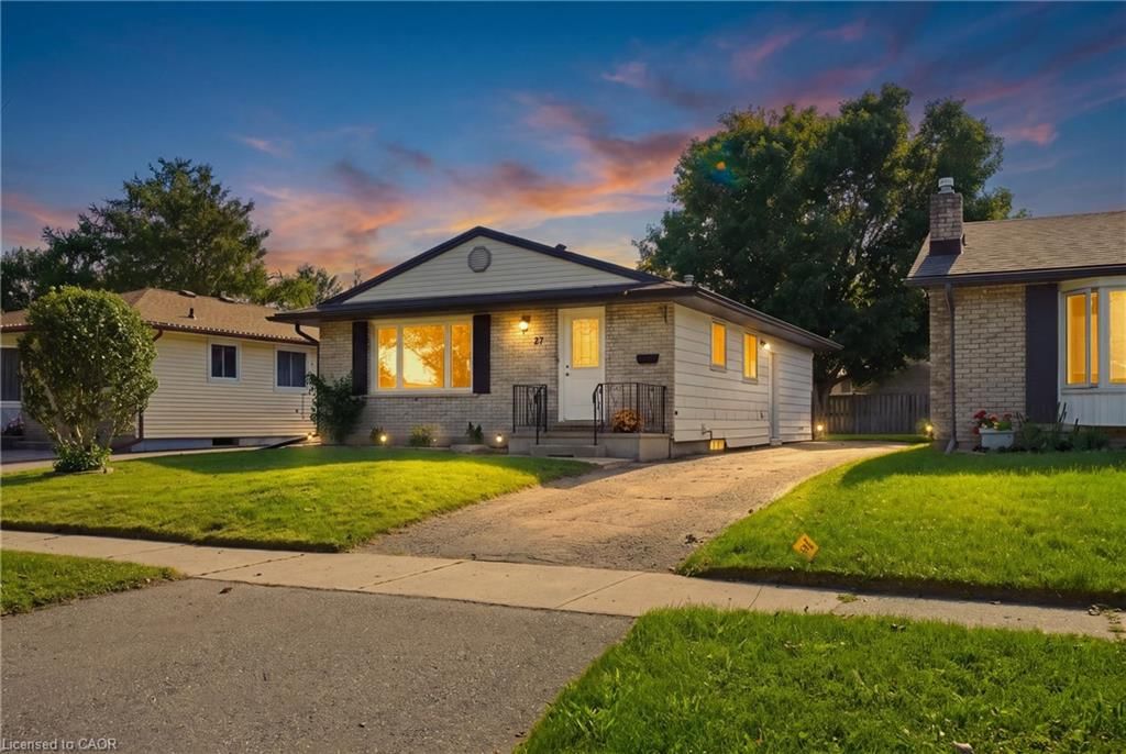 Single Family Residence for sale at 27 Appalachian Crescent, Kitchener, ON, N2E 1A3 - Alpine Village/Country Hills - MLS: 40862802
