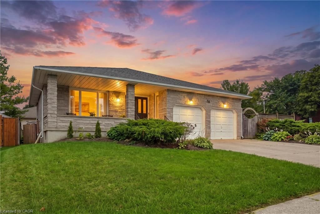 Single Family Residence for sale at 76 Madeira Crescent, Cambridge, ON, N1R 8A1 - Churchill Park/Moffatt Creek - MLS: 40865406
