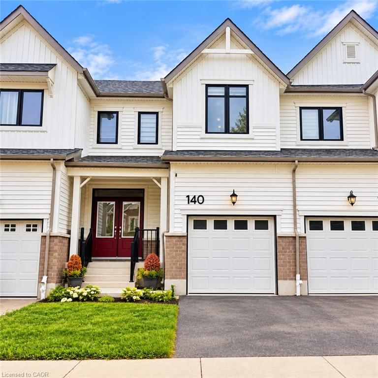 Row/Townhouse for lease at 140 Forestwalk Street, Kitchener, ON, N2R 0S9 - Trussler - MLS: 40865652