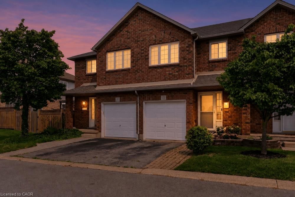 Row/Townhouse for sale at 15-1860 Upper Gage Avenue, Hamilton, ON, L8W 3Y6 - Allison - MLS: 40866778