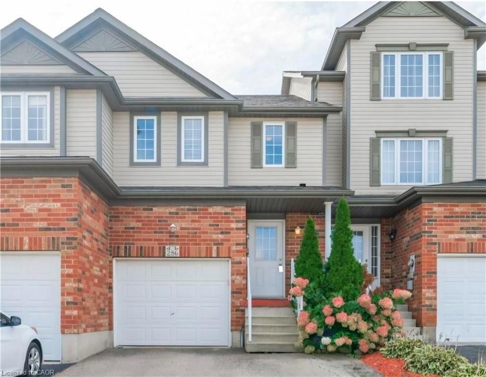 Row/Townhouse for sale at 286 Sophia Crescent, Kitchener, ON, N2R 1X9 - Huron Park - MLS: 40866989