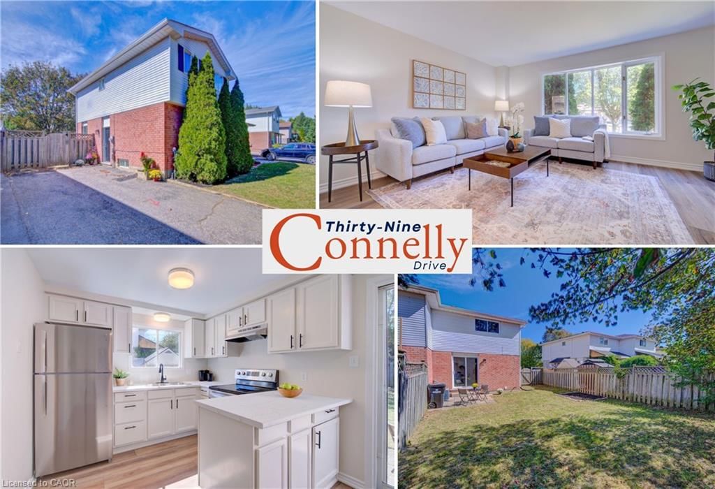 Single Family Residence for sale at 39 Connelly Drive, Kitchener, ON, N2N 2T7 - Forest Heights - MLS: 40867144