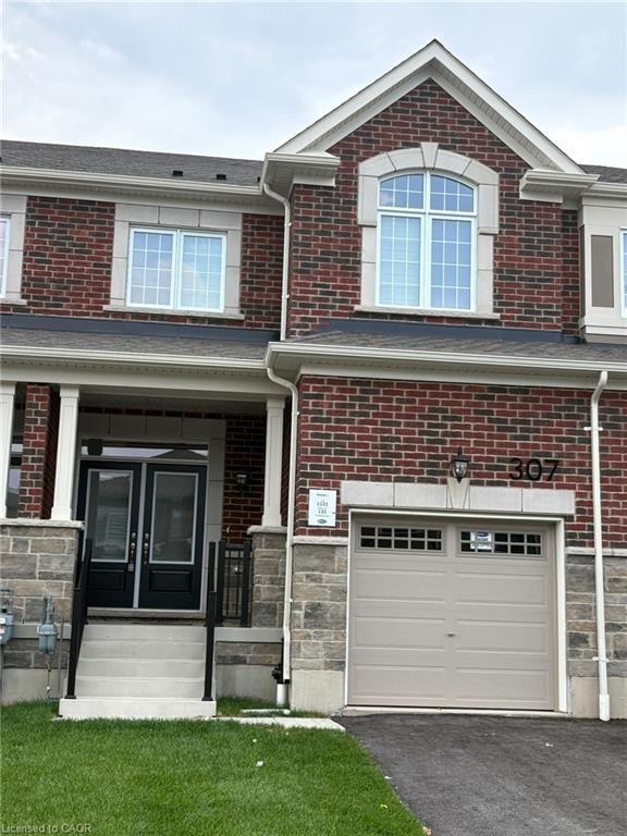 Row/Townhouse for lease at 307 Millstone Street, Kitchener, ON, N2R 0V4 - Trussler - MLS: 40872145