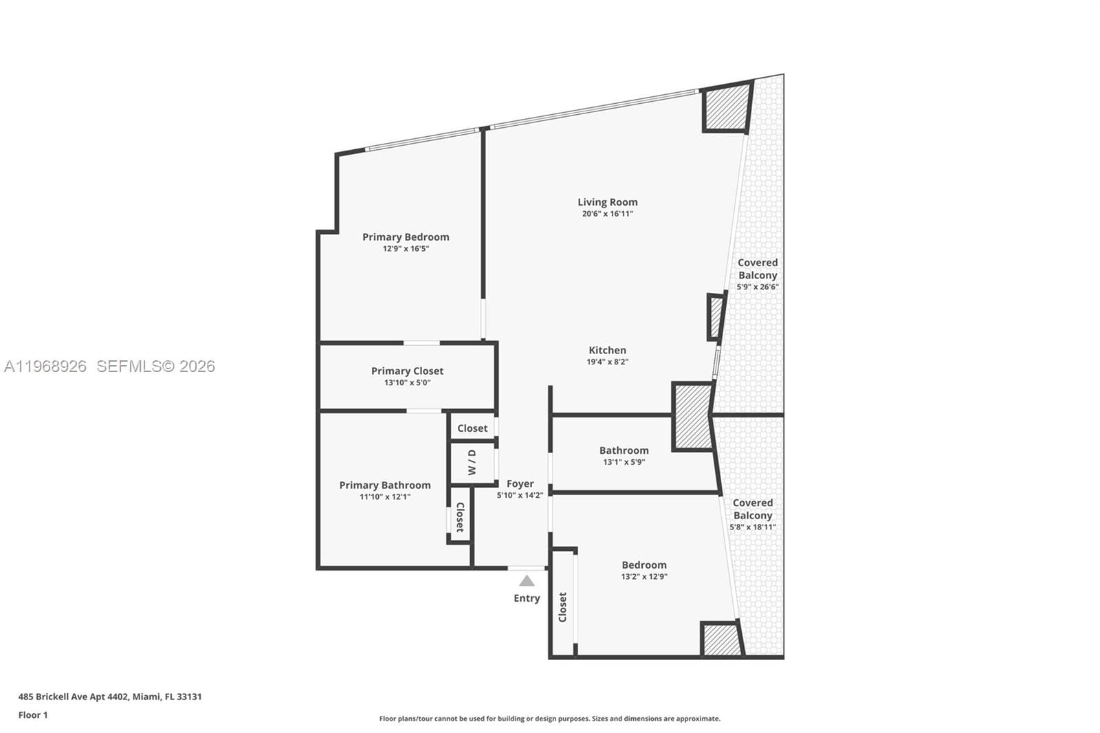 485 BRICKELL AVE, Unit 4402 - 1