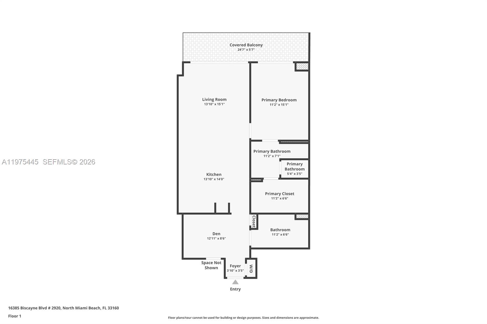 16385 BISCAYNE BLVD, Unit 2920 - 25