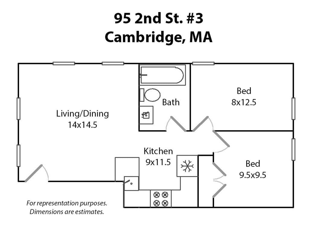 95 2nd Street #3 Cambridge — Photo 12 of 12