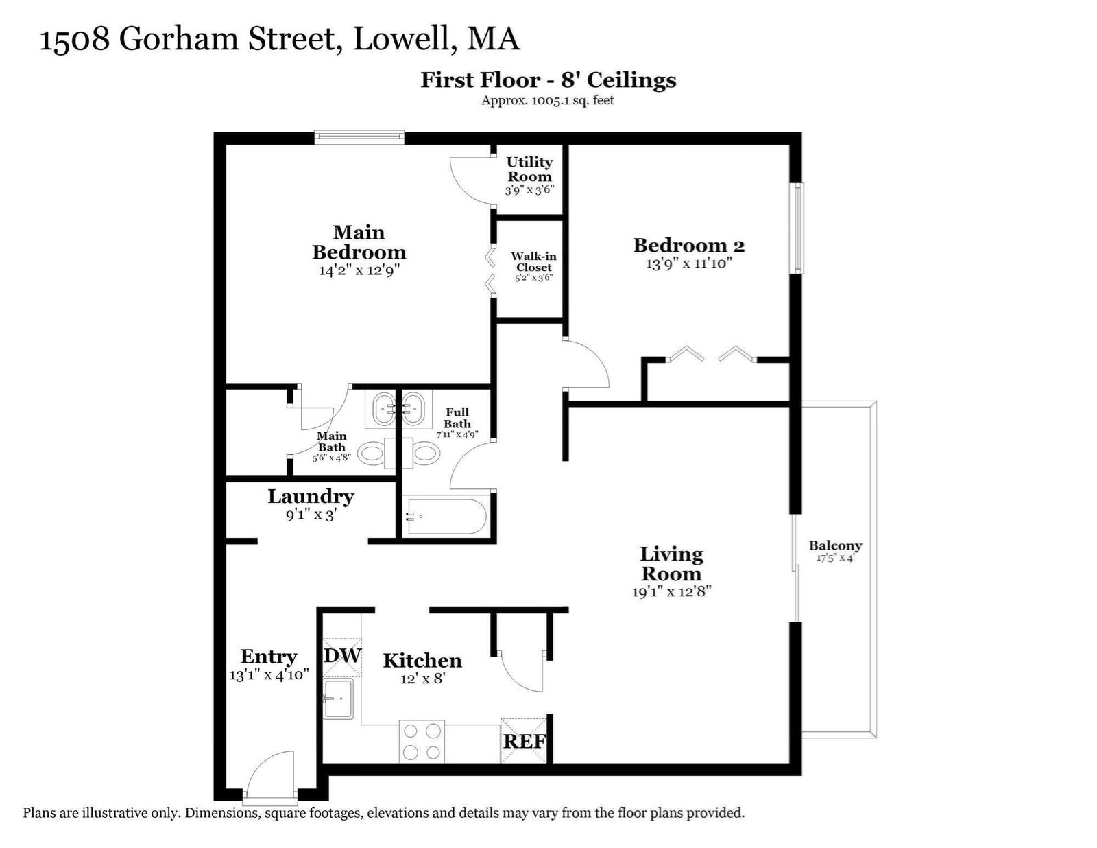1508 Gorham Street #102 Lowell — Photo 22 of 23