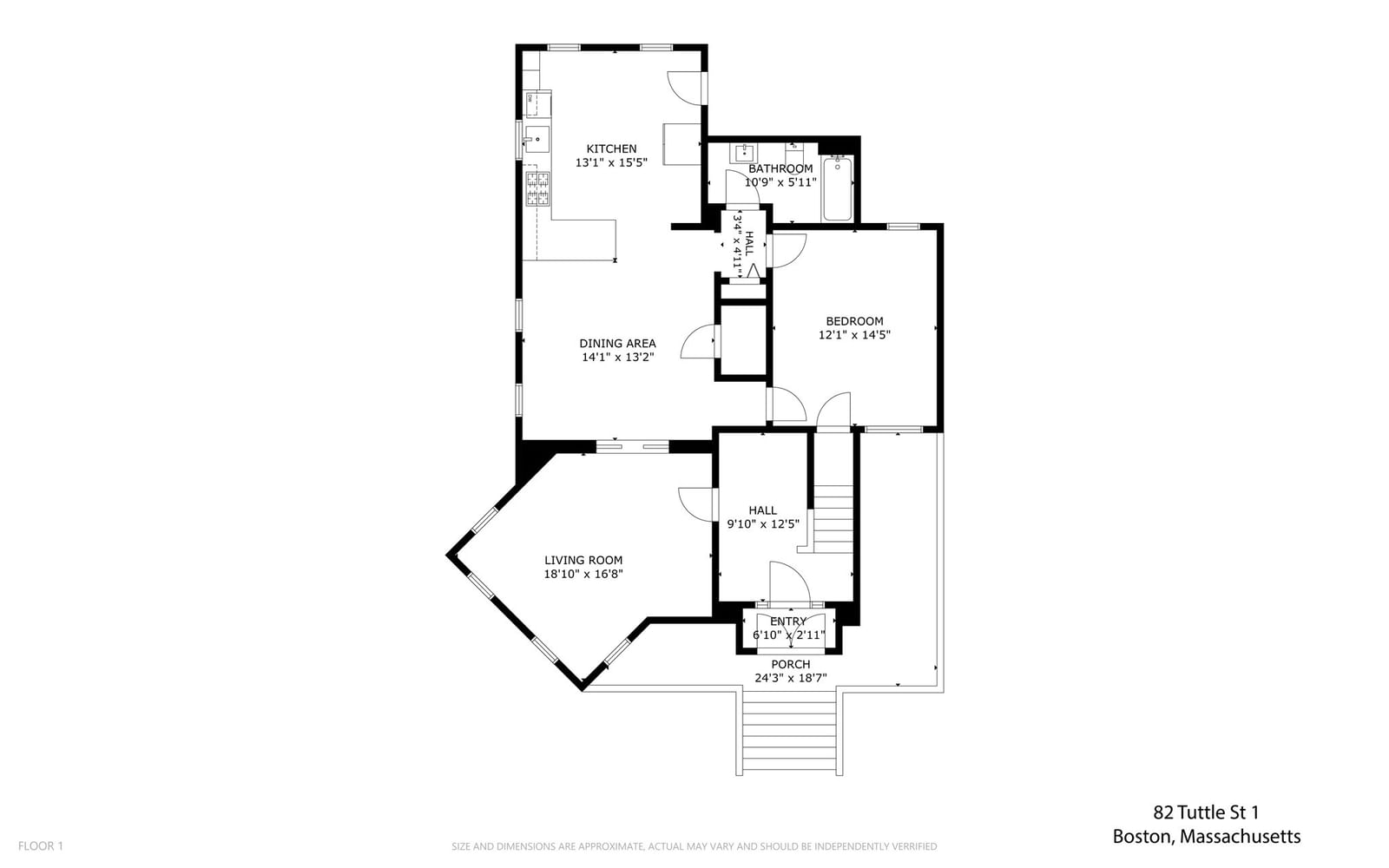 82 Tuttle St #1 Boston — Photo 24 of 24