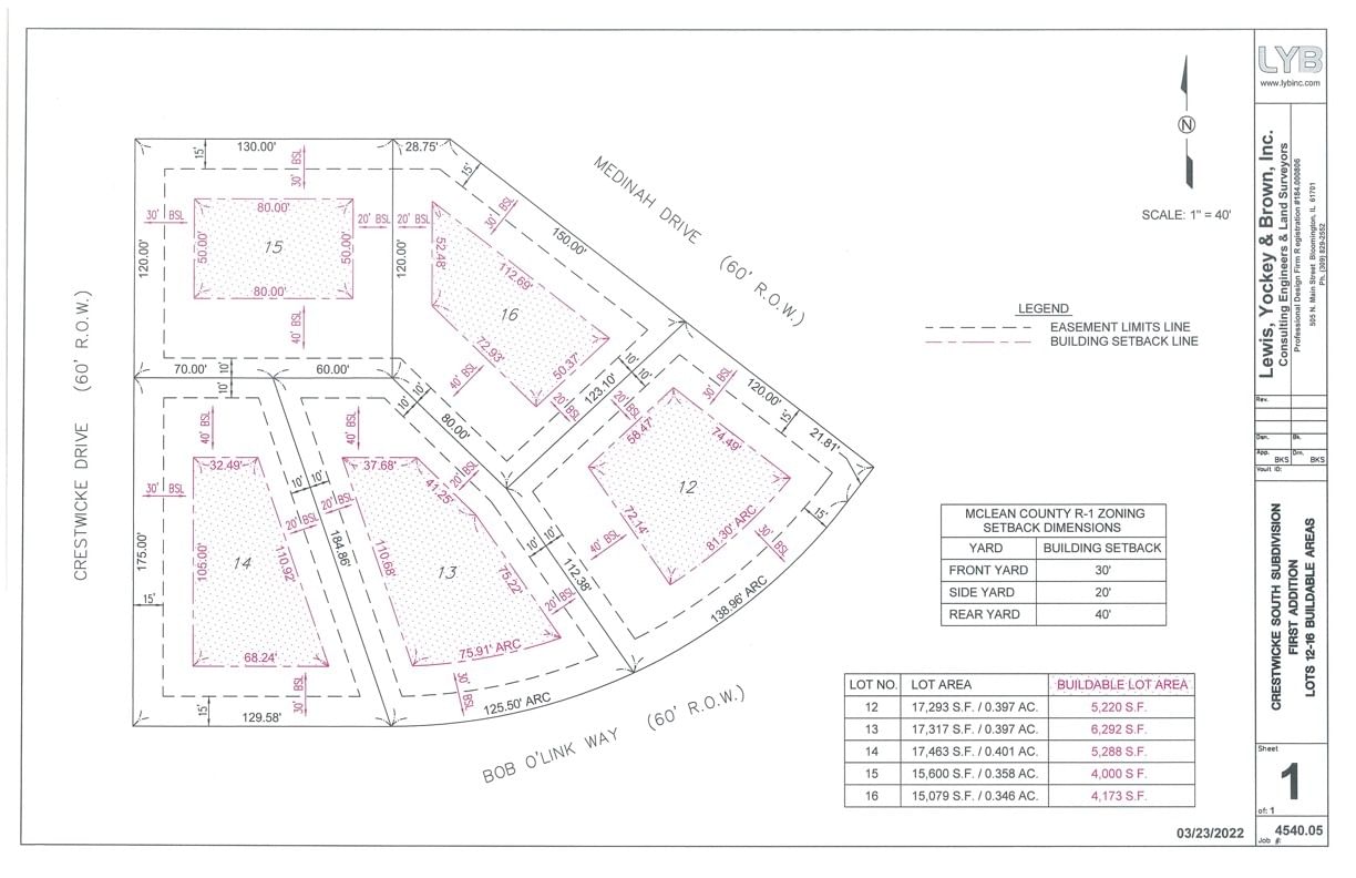Lot 13 - 15850 Palmer Way, Bloomington, IL 61705 — exterior view