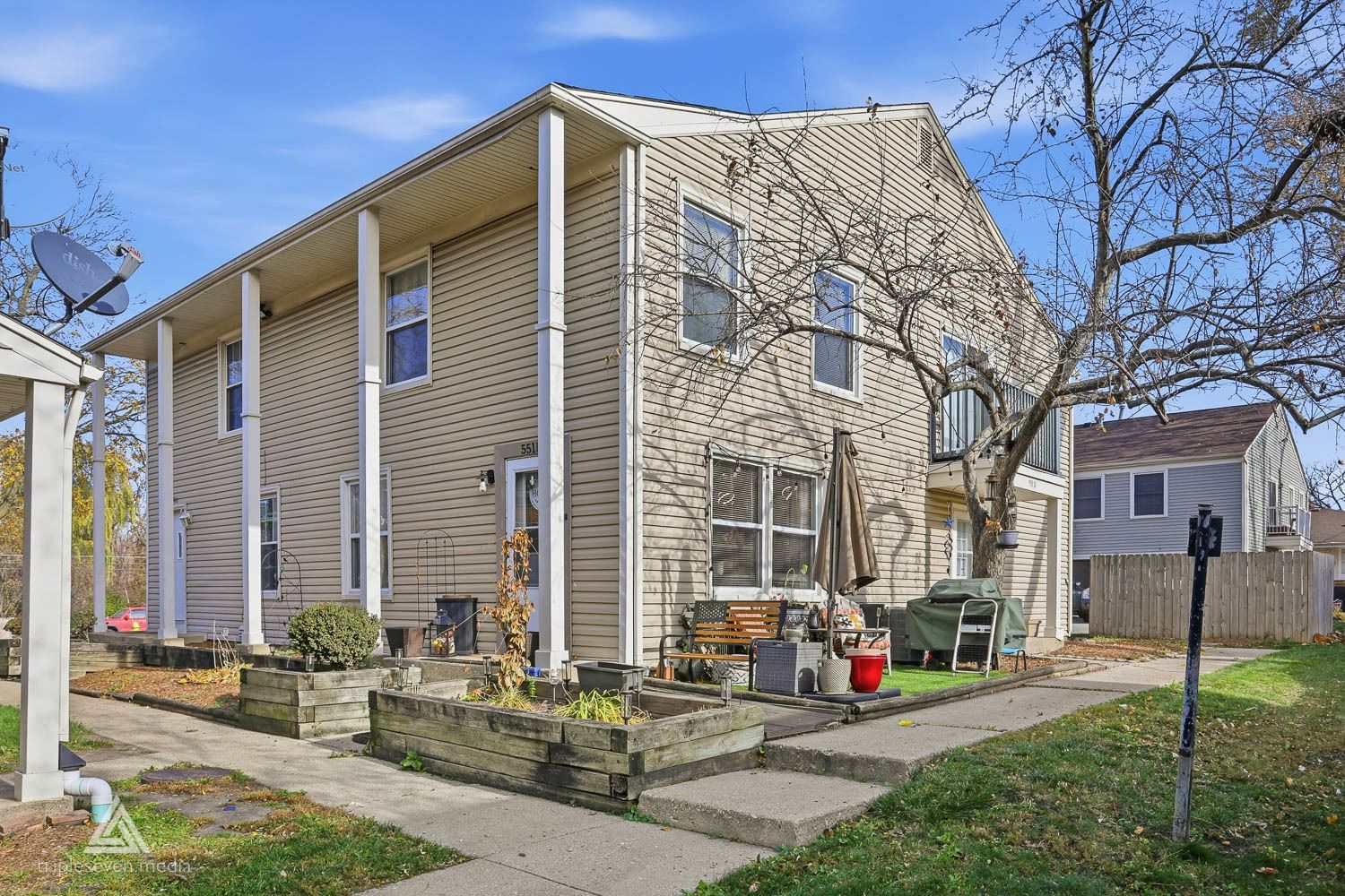 551 Sidney Avenue #B, Glendale Heights, IL 60139 — exterior view