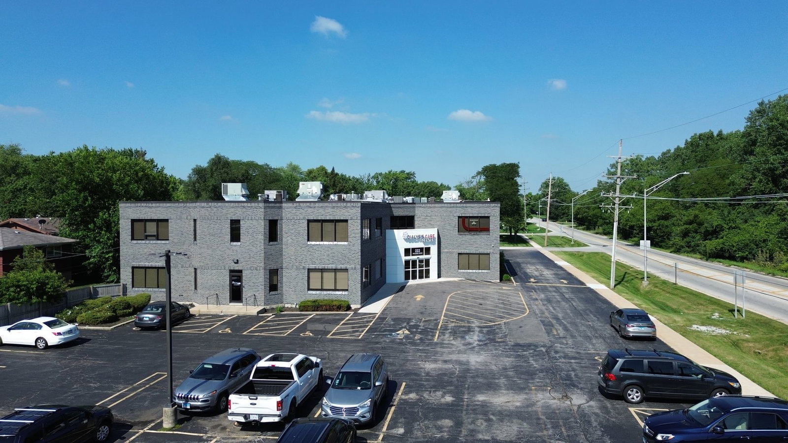 222 Vollmer Road #2B, Chicago Heights, IL 60411 — exterior view
