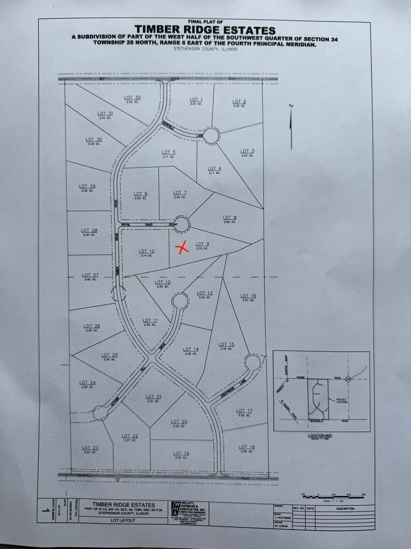 9718 W Royal Oaks Court, Lena, IL 61048 — all view