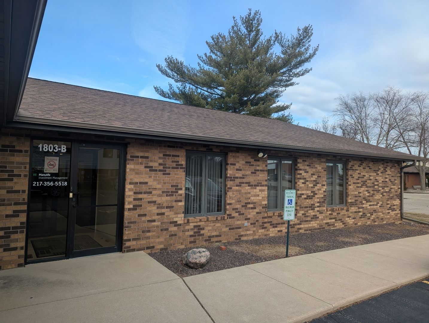 1803 Woodfield Drive #B, Savoy, IL 61874 — exterior view