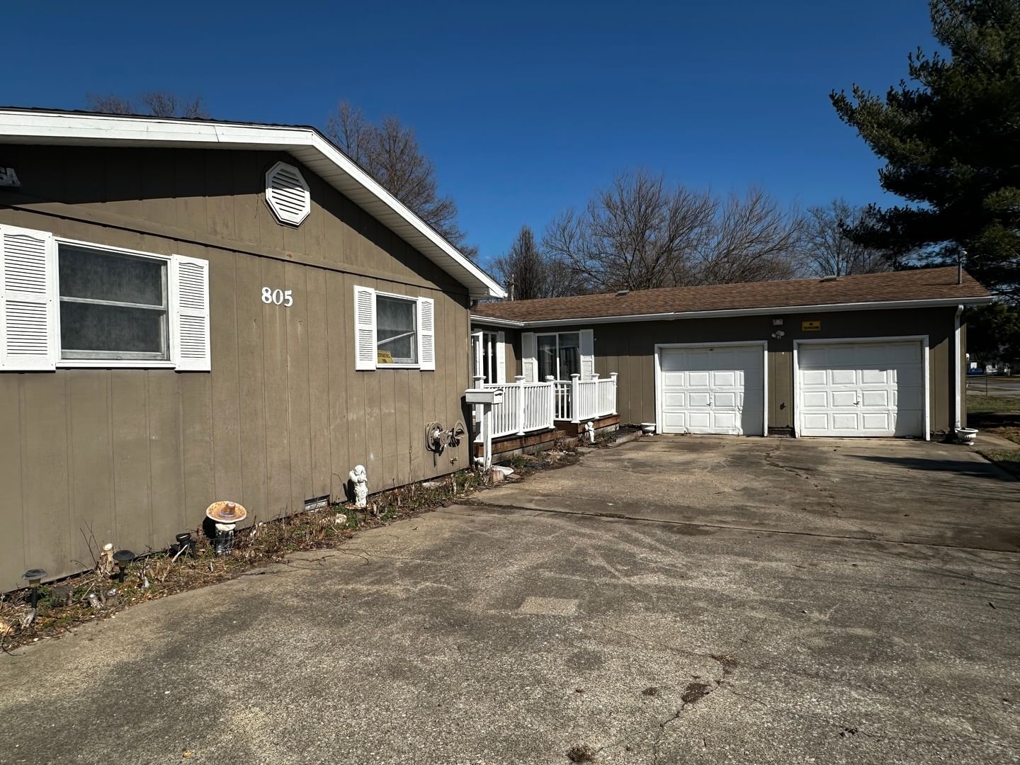 805 W Helen Avenue, Christopher, IL 62822 — living view