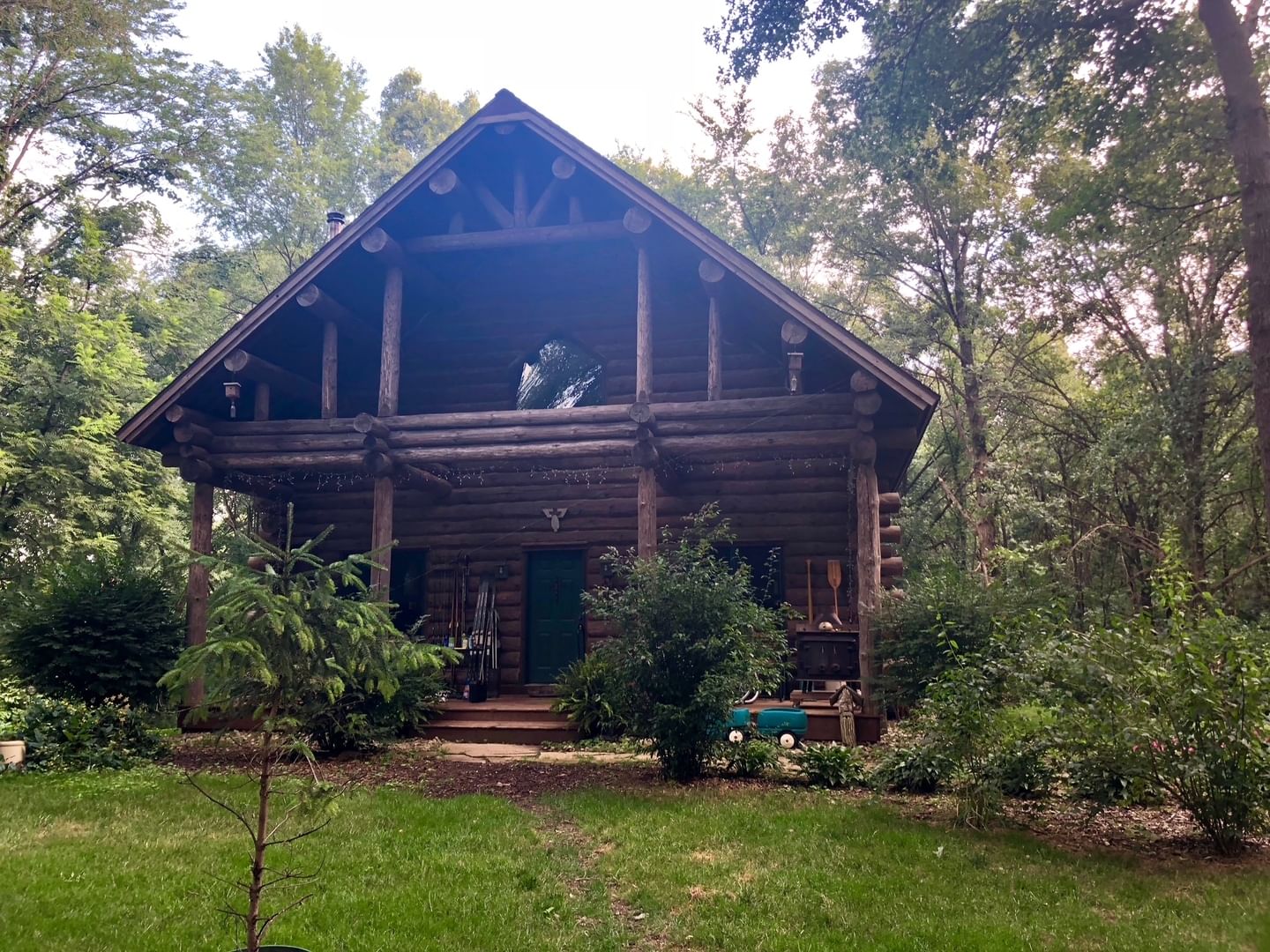 1418 E 2370 North Road, White Heath, IL 61884 — exterior view
