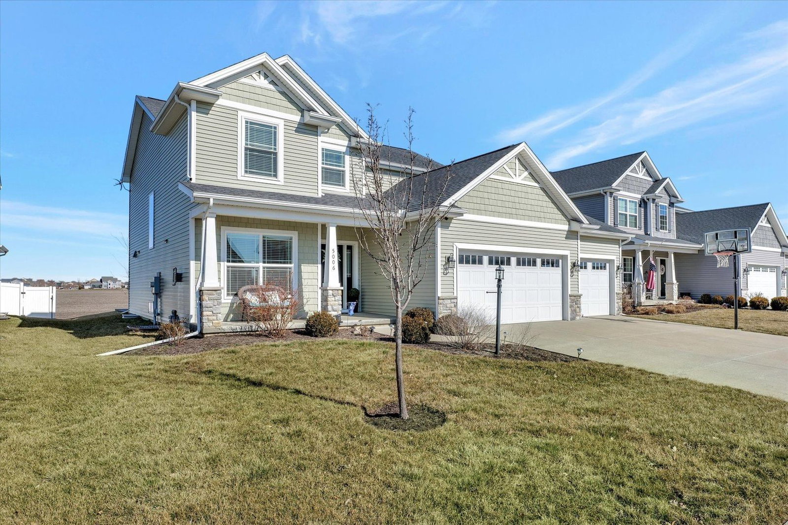 5006 Emmas Way, Champaign, IL 61822 — exterior view