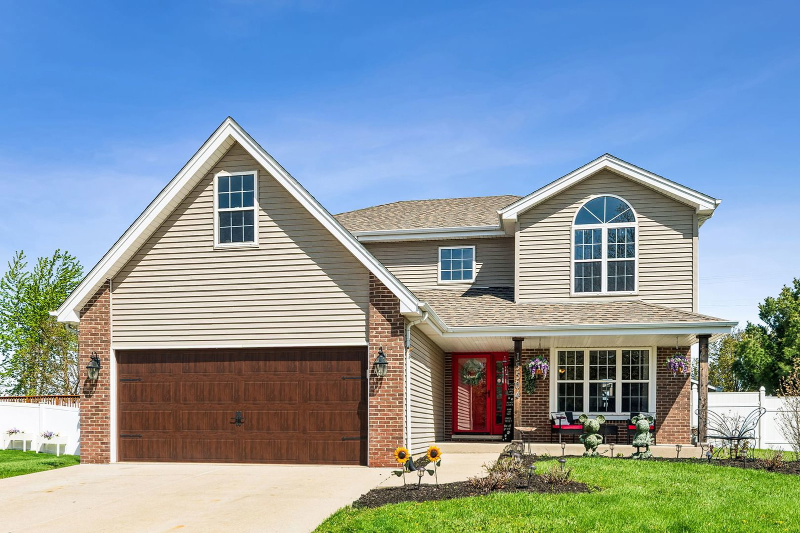 15504 Ridgefield Drive, Manhattan, IL 60442 — exterior view