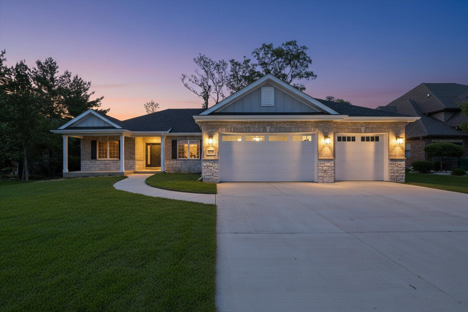 21339 Wooded Cove Drive, Elwood, IL 60421 — exterior view