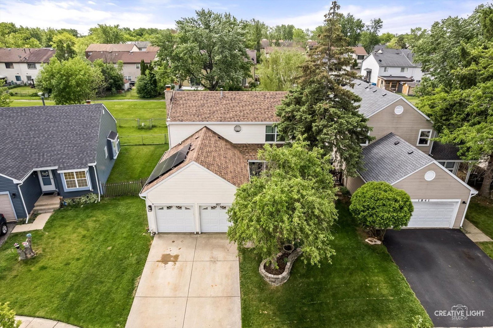 1837 Grosse Pointe Circle, Hanover Park, IL 60133 — exterior view