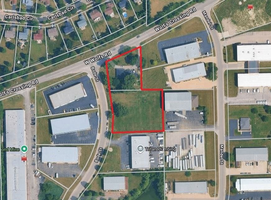 25501 W Wolfs Crossing Road, Plainfield, IL 60585 — exterior front view