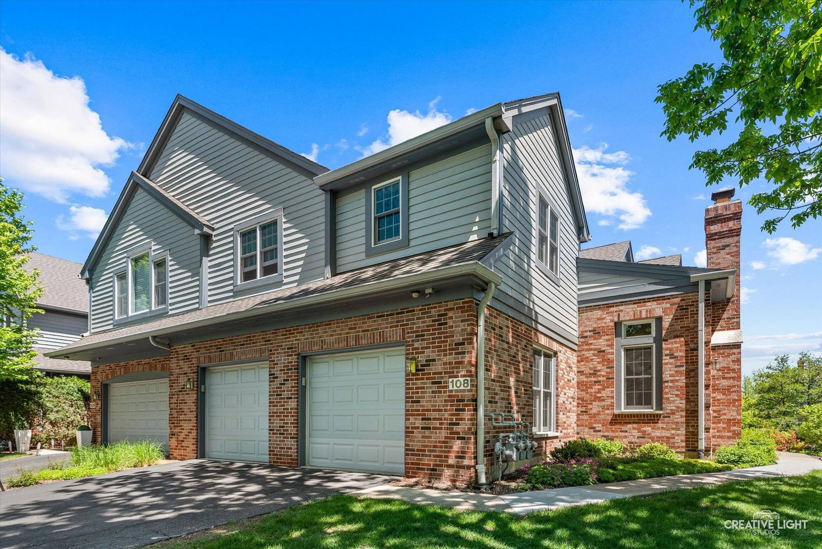 108 Waterside Place, Burr Ridge, IL 60527 — exterior view