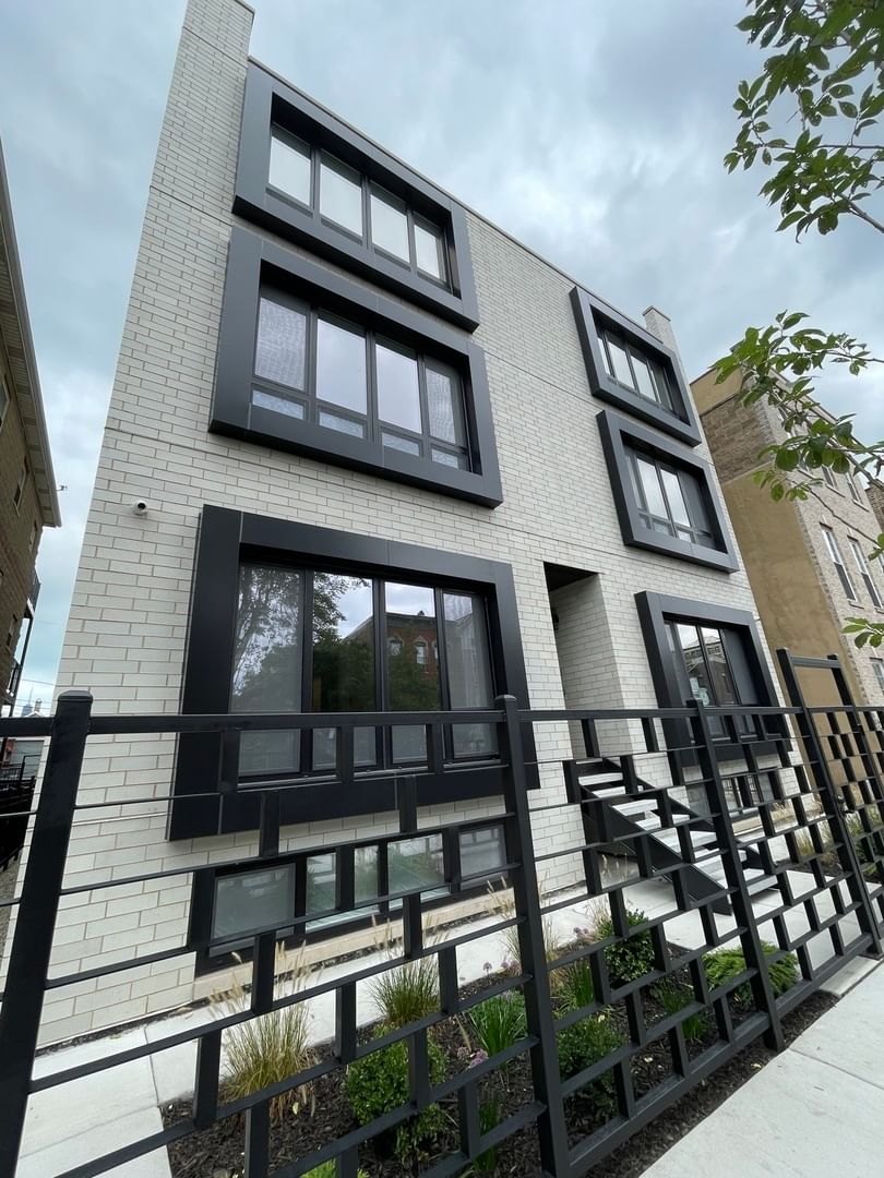 719 N Elizabeth Street #3S, Chicago, IL 60642 — exterior front view