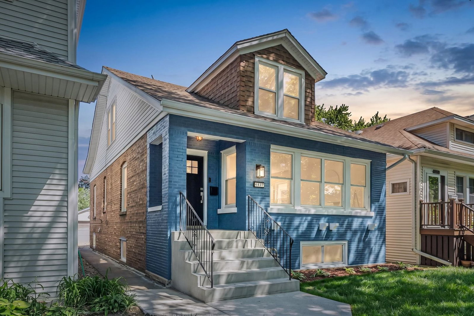 5837 N Marmora Avenue, Chicago, IL 60646 — exterior view
