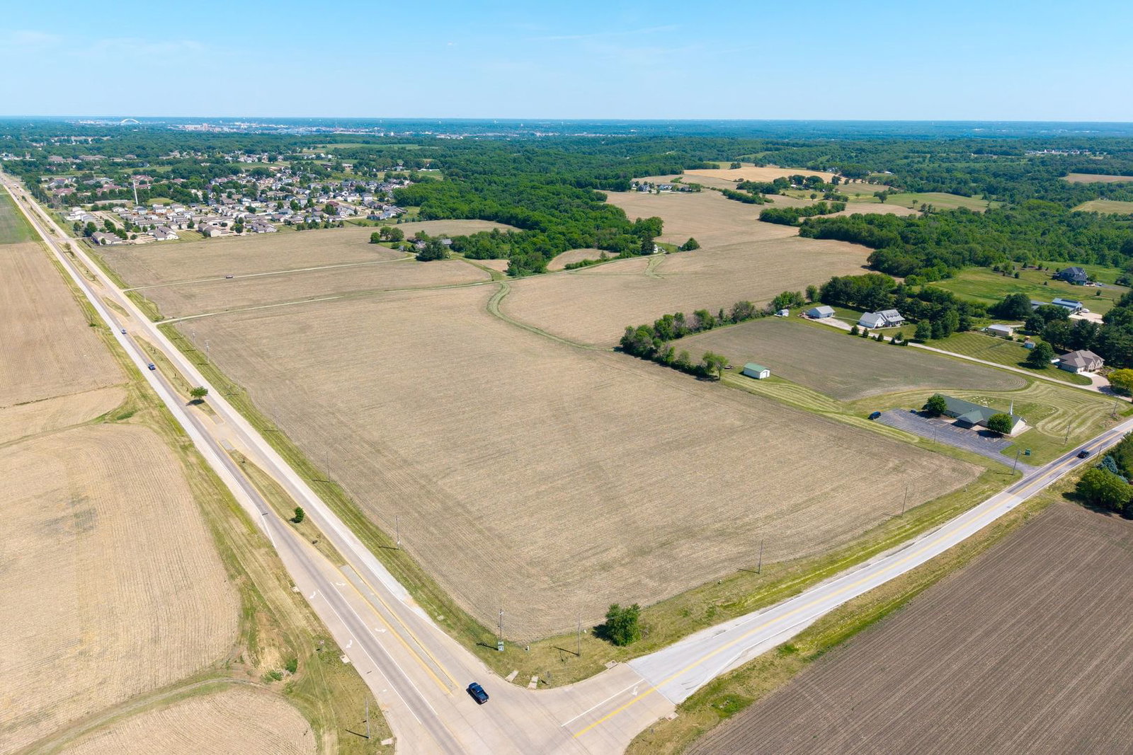 17.88 acres W Locust Street, Davenport, IA 52804 — exterior view