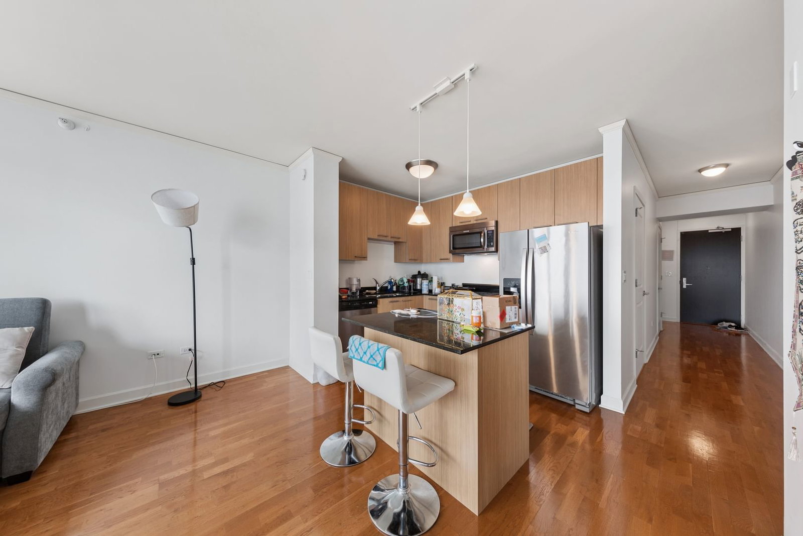 225 N Columbus Drive #6009, Chicago, IL 60601 — living view
