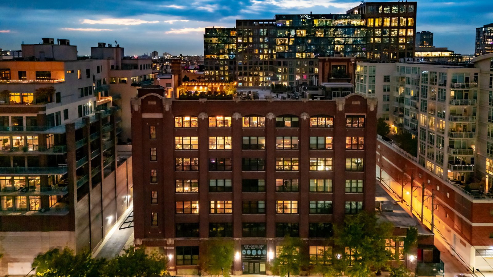 14 N Peoria Street #6H-7H, Chicago, IL 60607 — exterior view