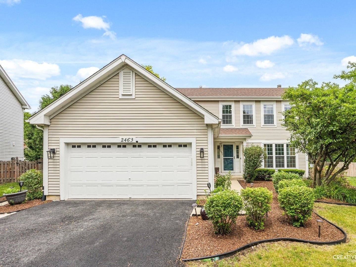 2463 WARM SPRINGS Lane, Naperville, IL 60564 — exterior view