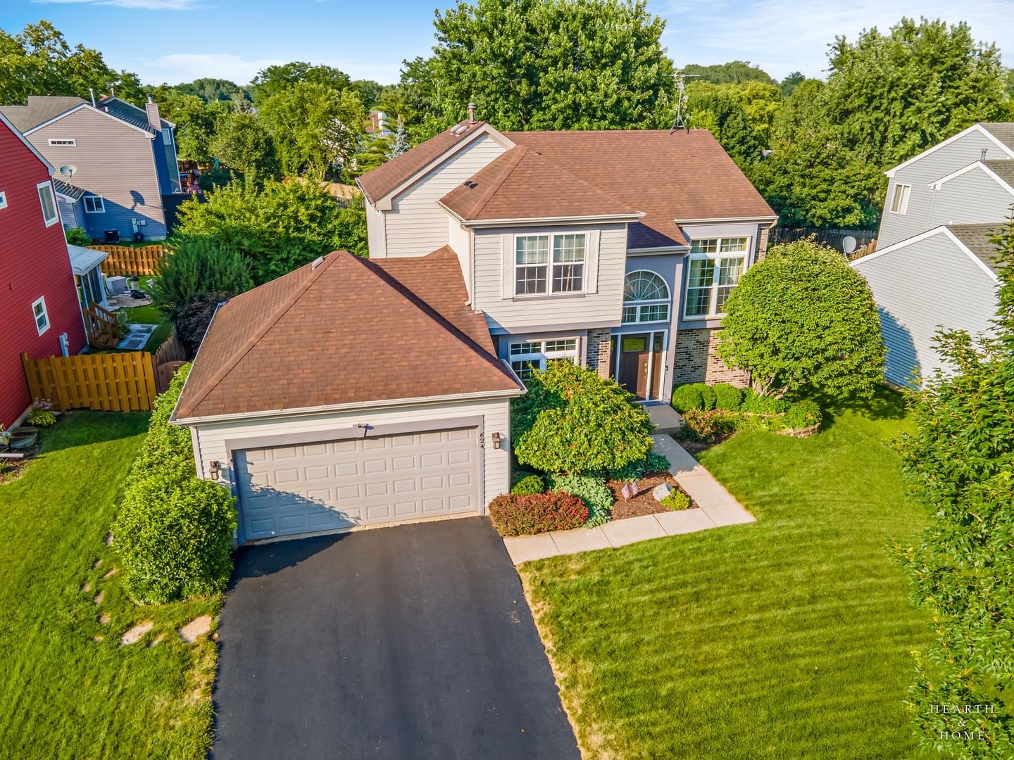 624 Lorree Lane, Lake In The Hills, IL 60156 — exterior view