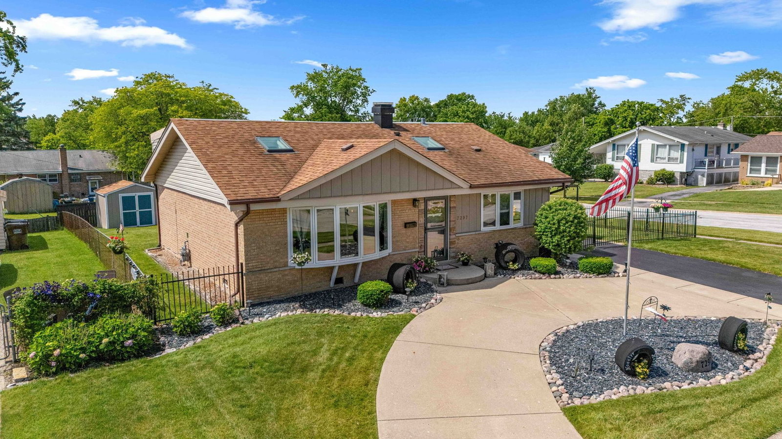 7297 173rd Place, Tinley Park, IL 60477 — exterior view