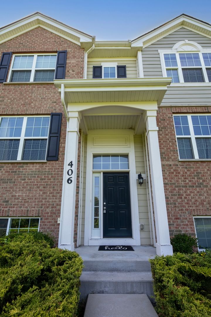 406 Prairie Court, Morton Grove, IL 60053 — exterior view