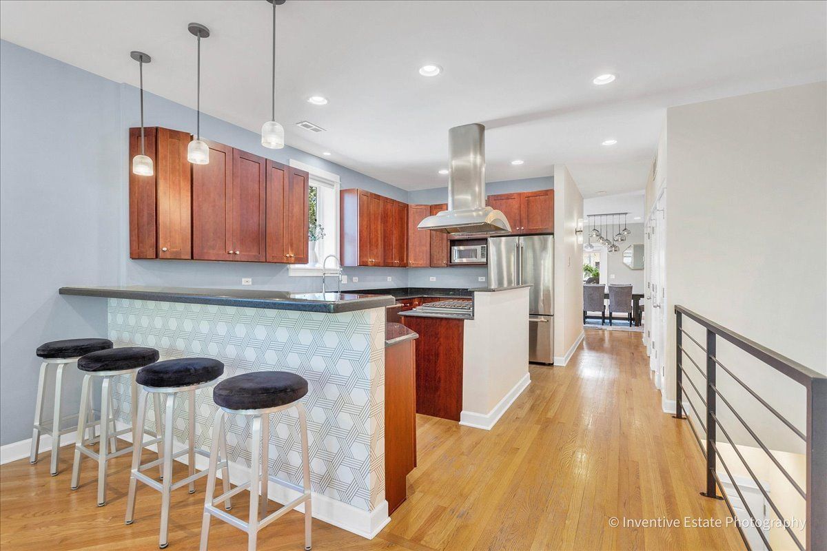 2147 N Talman Avenue #3, Chicago, IL 60647 — kitchen view