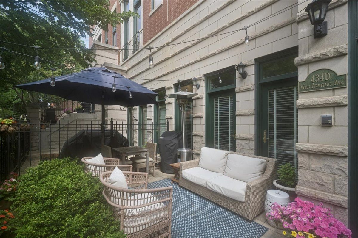 434 W ARMITAGE Avenue #D, Chicago, IL 60614 — exterior view
