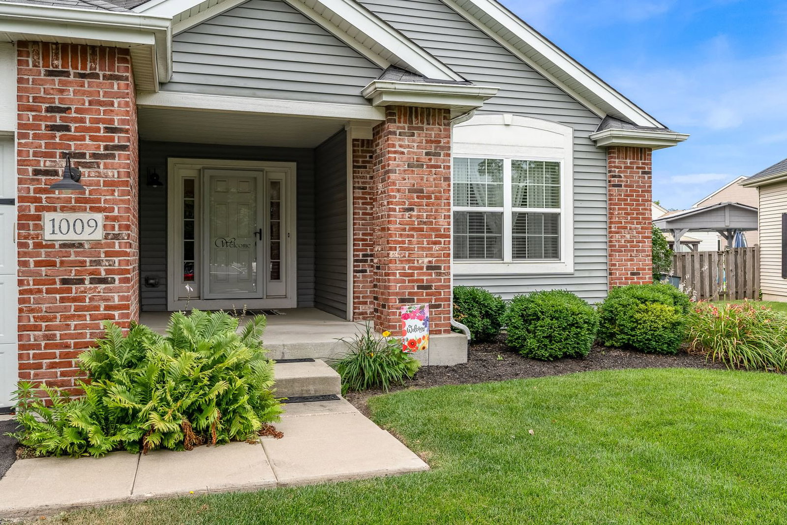 1009 Birchwood Drive, Pingree Grove, IL 60140 — exterior view