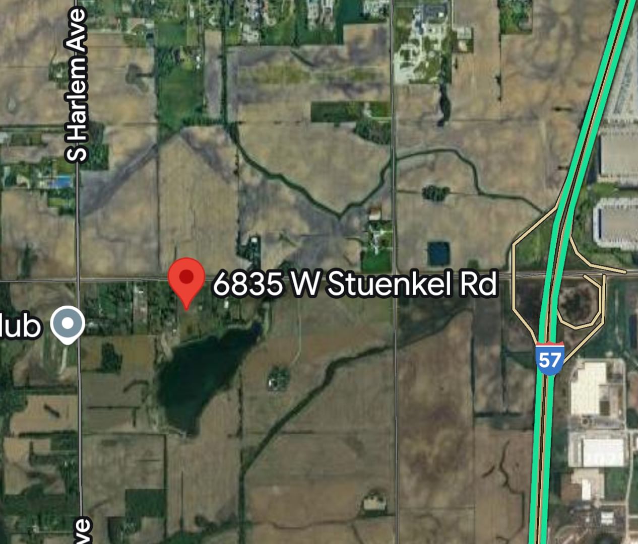 6835 W Stuenkel Road, Monee, IL 60449 — exterior view