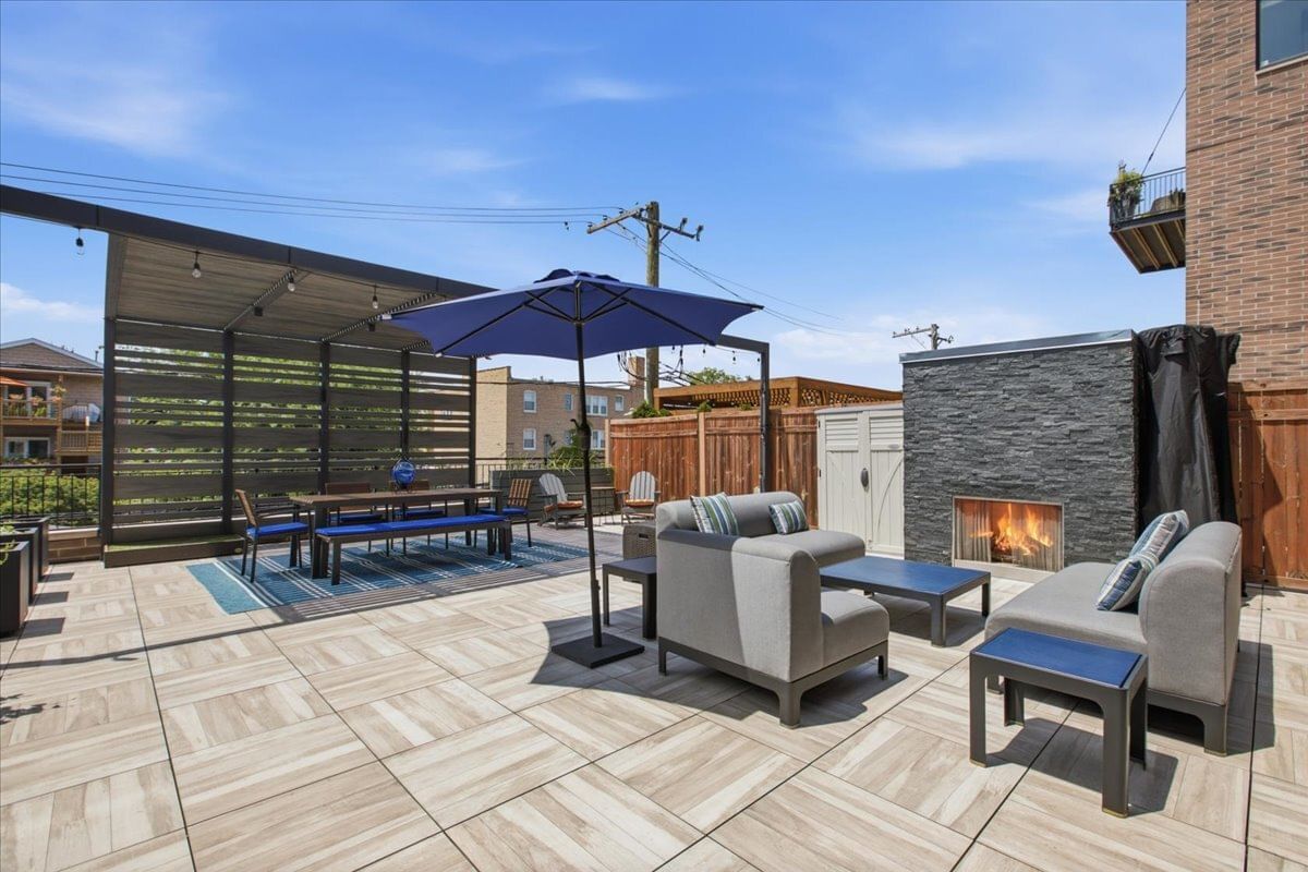 5820 N Clark Street #207, Chicago, IL 60660 — kitchen view