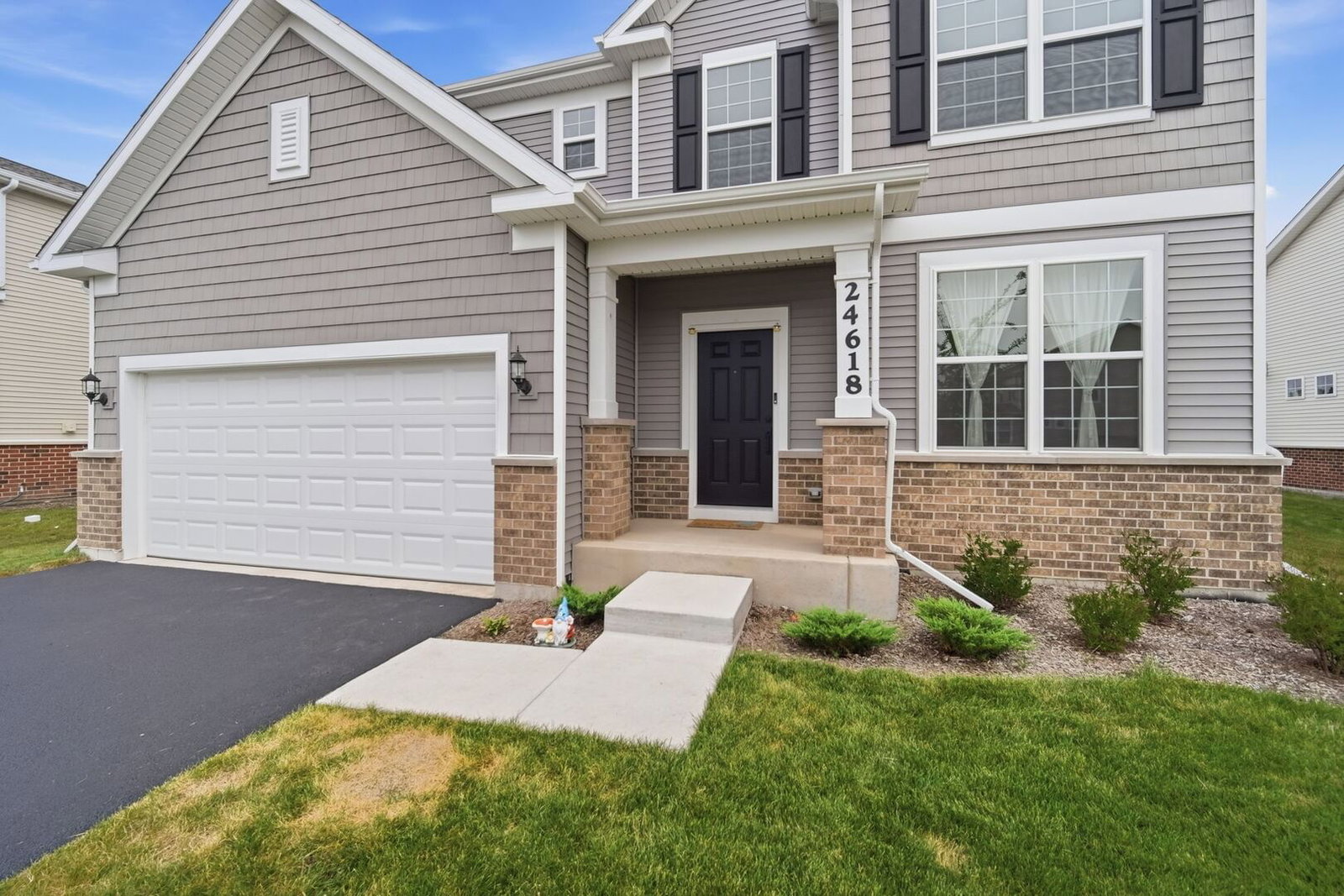24618 W Alexis Lane, Plainfield, IL 60585 — exterior view