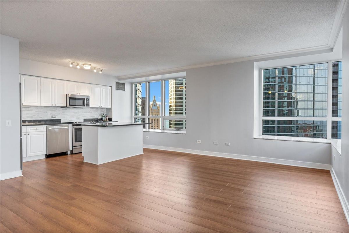 512 N McClurg Court #3304, Chicago, IL 60611 — kitchen view