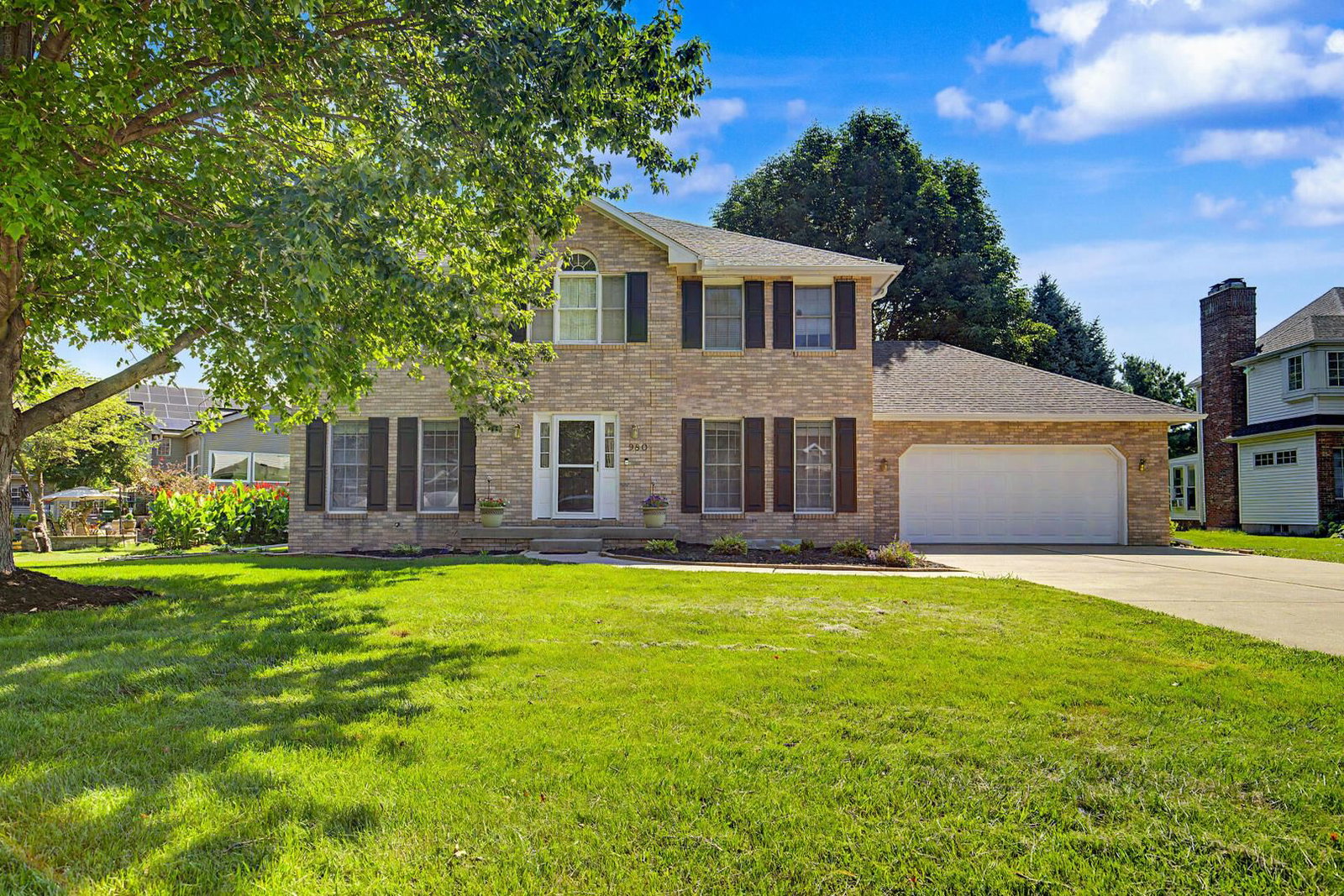 980 Stevens Creek Circle, Forsyth, IL 62535 — exterior view