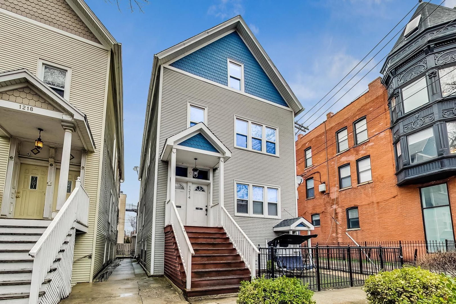 1214 W Wrightwood Avenue #2, Chicago, IL 60614 — exterior view
