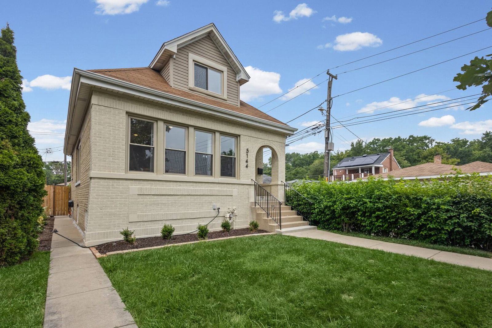 5144 N Kolmar Avenue, Chicago, IL 60630 — exterior view